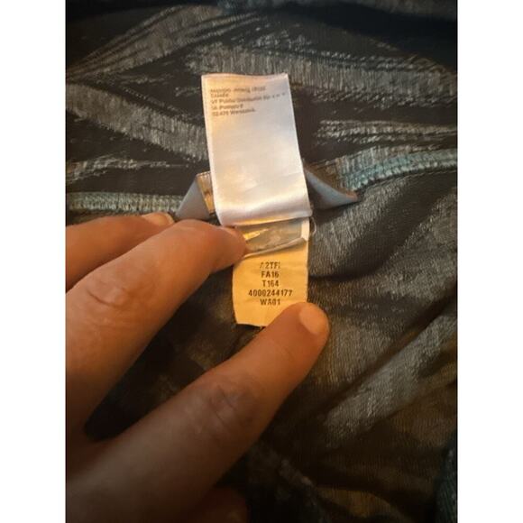 The North Face Women’s Printed Leggings Size M Medium Teal Gray Patterned - Picture 6 of 6